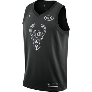 Maillot Giannis Antetokounmpo All-star Edition Swingman Jordan Noir Soldes Nice