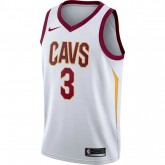 Boutique Maillot Isaiah Thomas Cleveland Cavaliers Association Edition Swingman Blanc Paris