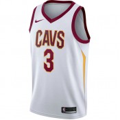 Boutique Maillot Isaiah Thomas Cleveland Cavaliers Association Edition Swingman Blanc Paris