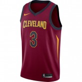 Nouveau Maillot Isaiah Thomas Cleveland Cavaliers Icon Edition Swingman Rouge