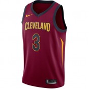 Nouveau Maillot Isaiah Thomas Cleveland Cavaliers Icon Edition Swingman Rouge