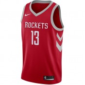 Maillot James Harden Houston Rockets Icon Edition Swingman Rouge soldes