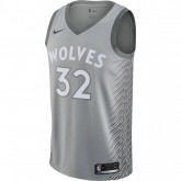 Maillot Karl-anthony Towns City Edition Minnesota Timberwolves Swingman Noir Nouvelle