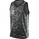 Maillot Kawhi Leonard San Antonio Spurs City Edition Swingman Noir nouveau modele