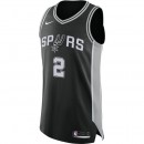 Maillot Kawhi Leonard San Antonio Spurs Icon Edition Authentic Noir Boutique Paris