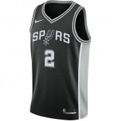 Maillot Kawhi Leonard San Antonio Spurs Icon Edition Swingman Noir Remise Nice