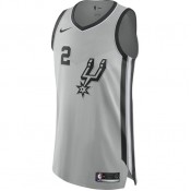 Maillot Kawhi Leonard san Antonio Spurs Statement Edition Authentic Gris Magasin Lyon