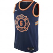 Magasin Maillot Kristaps Porziņģis New York Knicks City Edition Swingman Bleu