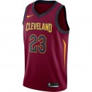 Maillot Lebron James Cleveland Cavaliers Icon Edition Swingman Rouge Vente En Ligne