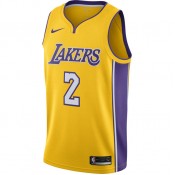 Maillot Lonzo Ball Icon Edition Swingman los Angeles Lakers Jaune Remise Paris en ligne