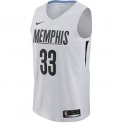 Maillot Marc Gasol City Edition Memphis Grizzlies Swingman Blanc Original