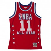 Maillot NBA Al-Star Isiah Thomas 1989 East Swingman Mitchell&Ness Rouge Magasin Paris