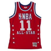 Maillot NBA Al-Star Isiah Thomas 1989 East Swingman Mitchell&Ness Rouge Magasin Paris