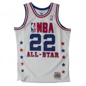 Maillot NBA All-Star Clyde Drexler 1989 West Swingman Mitchell&Ness Blanc Soldes Marseille