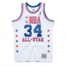 Maillot NBA All-Star Hakeem Olajuwon 1989 West Swingman Mitchell&Ness Blanc Promo Prix Paris