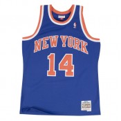 Maillot NBA Anthony Mason New-York Knicks 1991-92 Swingman Mitchell&Ness Royal Bleu Pas Cher Provence