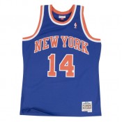 Maillot NBA Anthony Mason New-York Knicks 1991-92 Swingman Mitchell&Ness Royal Bleu Magasin Paris