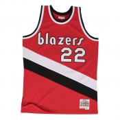 Maillot NBA Clyde Drexler Portland Trail Blazers 1983-84 Swingman Mitchell&Ness Rouge Prix En Gros