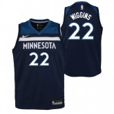 Maillot NBA Enfant Andrew Wiggins Minnesota Timberwolves Swingman Icon Bleu Rabais prix