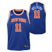 Maillot NBA Enfant Frank Ntilikina New York Knicks Swingman Icon Bleu Boutique France