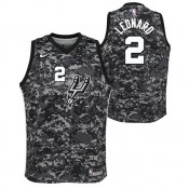 Acheter Nouveau Maillot NBA Enfant Kawhi Leonard City Edition SA Spurs Swingman Noir En Ligne