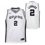 La Boutique Officielle Maillot NBA Enfant Kawhi Leonard SA Spurs Swingman Association Blanc