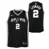 Maillot NBA Enfant Kawhi Leonard SA Spurs Swingman Icon Noir à Petits Prix