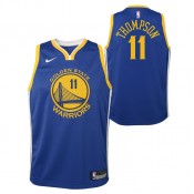 Maillot NBA Enfant Klay Thompson GS Warriors Swingman Icon Bleu Soldes France