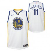 Prix Maillot NBA Enfant Klay Thompson Warriors Swingman Association Blanc