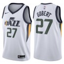 Maillot NBA Enfant Rudy Gobert Utah Jazz Swingman Association Blanc Pas Chère