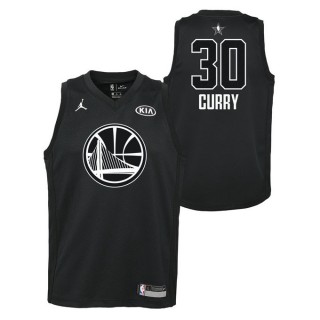 Maillot NBA Enfant Stephen Curry All Star Swingman Jordan Noir Vendre Alsace