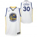 Maillot NBA Enfant Stephen Curry Warriors Swingman Association Blanc la Vente à Bas Prix