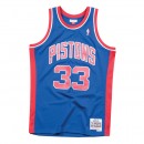 Maillot NBA Grant Hill Detroit Pistons 1995-96 33 Swingman Mitchell&Ness Bleu Boutique