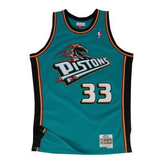 Maillot NBA Grant Hill Detroit Pistons 1998-99 Swingman Mitchell&Ness Vert Paris Boutique