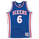 Maillot NBA Julius Erving Philadelphia 76ers 1976-77 Swingman Mitchell&Ness Rouge la Vente à Bas Prix