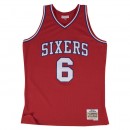 En ligne Maillot NBA Julius Erving Philadelphia 76ers 1982-83 Swingman Mitchell&Ness Rouge