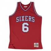 En ligne Maillot NBA Julius Erving Philadelphia 76ers 1982-83 Swingman Mitchell&Ness Rouge