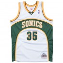 Maillot NBA Kevin Durant Seattle Supersonics 2007-08 Swingman Mitchell&Ness Domicile Blanc Prix France