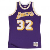 Paris Maillot NBA Magic Johnson LA Lakers 1984-85 Swingman Mitchell&Ness Violet