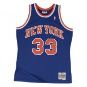 Maillot NBA Patrick Ewing New York Knicks 1991-92 Swingman Mitchell&Ness Bleu Bonnes Affaires