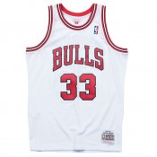 Maillot NBA Scottie Pippen Chicago Bulls 1997-98 Swingman Mitchell&Ness Domicile Blanc pas chere