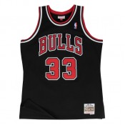 Officielle Maillot NBA Scottie Pippen Chicago Bulls 1997-98 Swingman Mitchell&Ness Noir