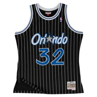 Maillot NBA Shaquille Oneal Orlando Magic 1994-95 Swingman Mitchell&Ness Noir Remise Lyon