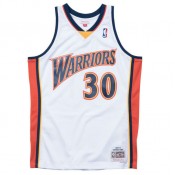 Maillot NBA Stephen Curry Warriors 2009-10 Swingman Mitchell&Ness Domicile Blanc Réduction Prix