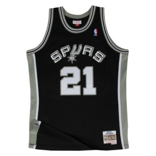 Maillot NBA Tim Duncan San Antonio Spurs 1998-99 Swingman Mitchell&Ness Noir à Vendre