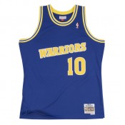 Mode Maillot NBA Tim Hardaway Warriors 1990-91 Swingman Mitchell&Ness Bleu