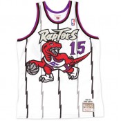 Maillot NBA Vince Carter Toronto Raptors 1998-99 Swingman Mitchell&Ness Blanc Pas Chere