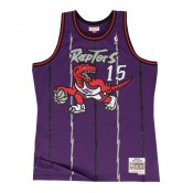 Maillot NBA Vince Carter Toronto Raptors 1998-99 Swingman Mitchell&Ness Violet Soldes Nice