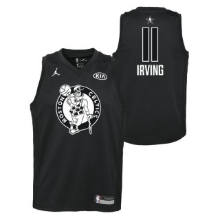 France Maillot NBA enfant Kyrie Irving All Star Swingman Jordan Noir