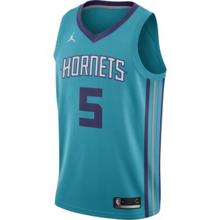 Acheter Maillot Nicolas Batum Charlotte Hornets Jordan Icon Edition Swingman Bleu